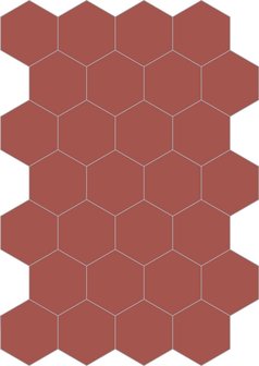 Bisazza cementtiles diaspro hexagon