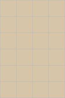 Bisazza cementtegel Square Tan Q 200 x 200