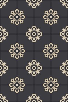 Bisazza cementtegel Square Flakes Marquinia 200 x 200