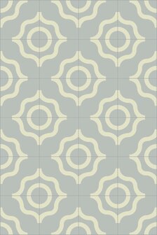 Bisazza cementtegel Square Karl Frost 200 x 200
