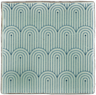 Deco on Mint , 130 x 130 x 10