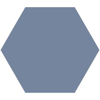 Hexagon Large Classic 185 x 185 (Blue)