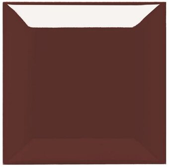 Burgundy Metro Corner, 75 x 75 x 7