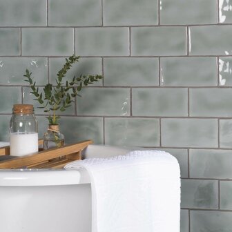 Mint  Brick Tile 200 x 100 x 10