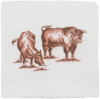 Drove of Cattle , 130 x 130 x 10