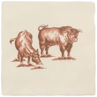 Drove of Cattle , 130 x 130 x 10