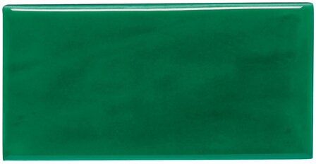 Emerald Green Half Tile, 127 x 63 x 10