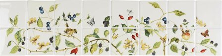 Hedgerow Frieze 16 Tile Panel , 127 x 127 x 10 per tile