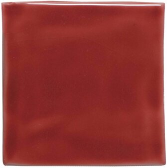 New Burgundy 127mm Field Tile, 127 x 127 x 10