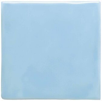 Sky Blue 127mm Field Tile, 127 x 127 x 10