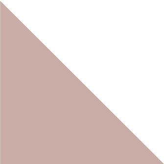 Winckelmans Triangle Rose, 70 x 70 x 100 x 9