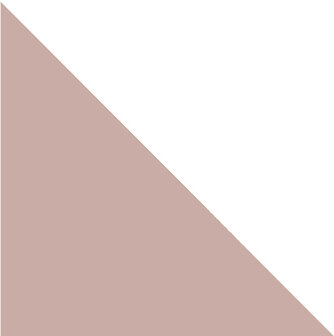 Winckelmans Triangle Rose, 50 x 50 x 70 x 9