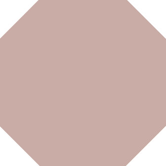 Winckelmans Octagon Rose, 100 x 100 x 9