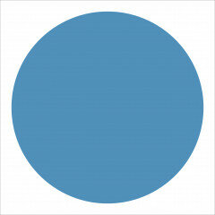Winckelmans Rounds Bleu Fonce, 32 x 9 (op net)