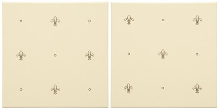 Faberg&eacute; Faberge Fleur De Lis 2-Tile Set, 152 x 152 x 7 per tile