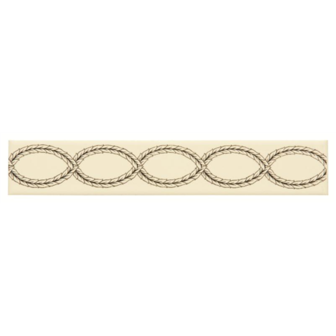 Faberg&eacute; Twisted Trellis Border, 152 x 25 x 7