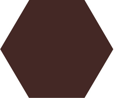 Winckelmans Hexagon Brun, 50 x 50 x 5 (op net)