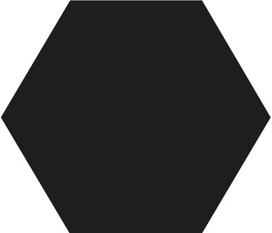 Winckelmans Hexagon Noir, 50 x 50 x 5 (op net)