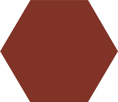 Winckelmans Hexagon Rouge, 150 x 150 x 9