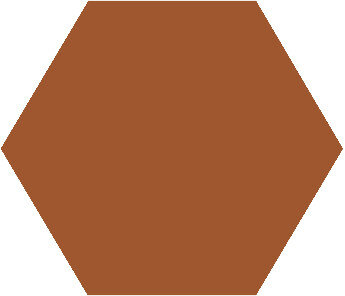 Winckelmans Hexagon Caramel, 25 x 25 x 3,8 (op net)