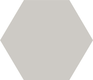 Winckelmans Hexagon Gris Perle, 100 x 100 x 9