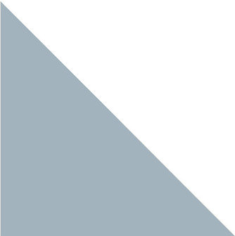 Winckelmans Triangle Bleu Pale, 35 x 35 x 50 x 9