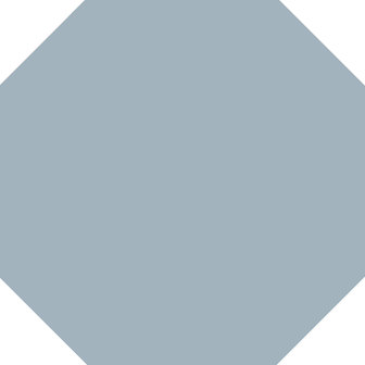 Winckelmans Octagon Bleu Pale, 100 x 100 x 9