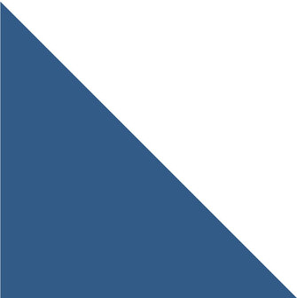 Winckelmans Triangle Bleu Nuit, 70 x 70 x 100 x 9
