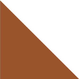 Winckelmans Triangle Caramel, 70 x 70 x 100 x 9
