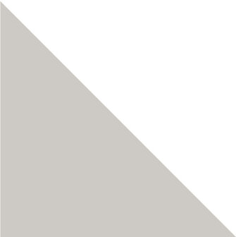 Winckelmans Triangle Gris Perle, 50 x 50 x 70 x 9