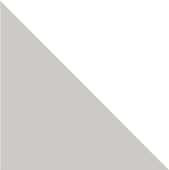 Winckelmans Triangle Gris Perle, 35 x 35 x 50 x 9