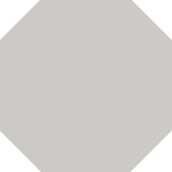 Winckelmans Octagon Gris Perle, 150 x 150 x 9