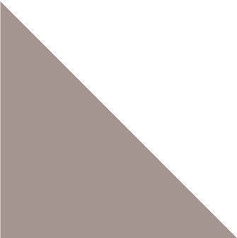 Winckelmans Triangle Gris Pale, 50 x 50 x 70 x 9