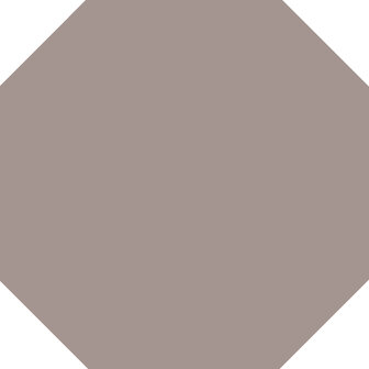 Winckelmans Octagon Gris Pale, 100 x 100 x 9