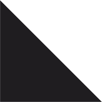Winckelmans Triangle Noir, 70 x 70 x 100 x 9