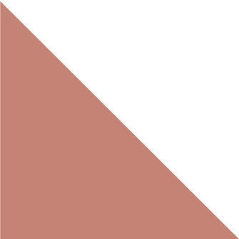 Winckelmans Triangle Vieux Rose, 70 x 70 x 100 x 9