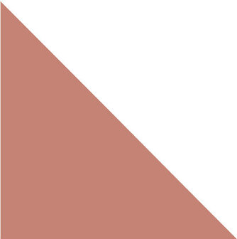 Winckelmans Triangle Vieux Rose, 35 x 35 x 50 x 9