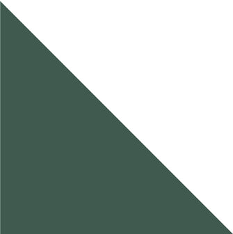 Winckelmans Triangle Vert Fonce, 100 x 100 x 140 x 9