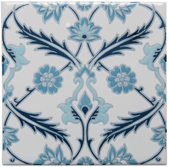 Topkapi Blue , 150 x 150 x 10