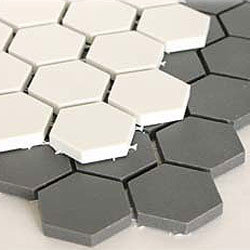 Winckelmans Hexagon anthracite, 25 x 25 x 3,8 (op net)
