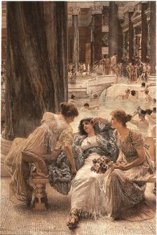 Alma-Tadema: The Baths of Caracalla , 560 x 380 x 10