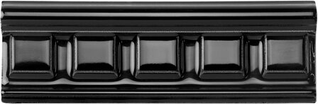 Jet Black Dentil, 152 x 50