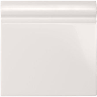 Brilliant White Skirting Right Corner, 167 x 152