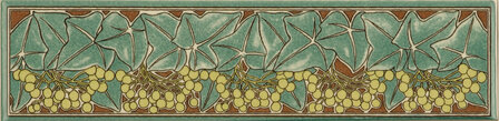 Ivy Quarter Tile on Country White , 152 x 38 x 7