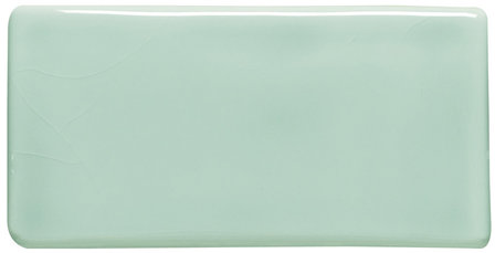 Celadon Half Tile, 127 x 63 x 10