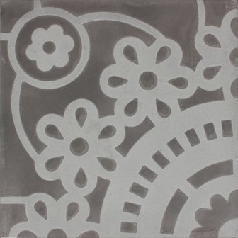 Sunflower Grey Patroontegel Multi color 200 x 200