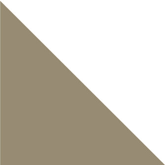 Winckelmans Triangle Taupe, 70 x 70 x 100 x 9