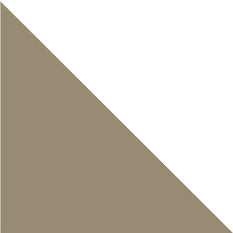 Winckelmans Triangle Taupe, 50 x 50 x 70 x 9
