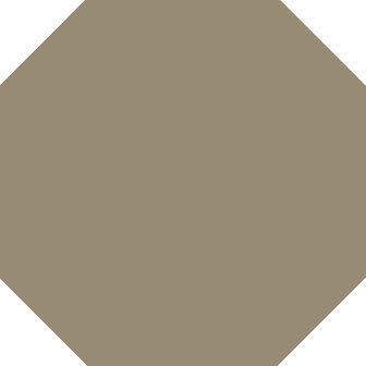 Winckelmans Octagon Taupe, 150 x 150 x 9