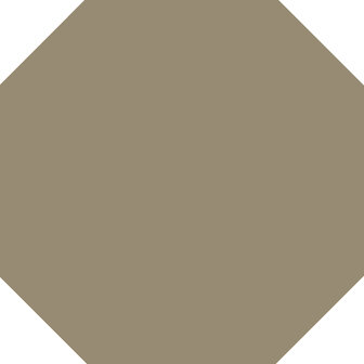 Winckelmans Octagon Taupe, 100 x 100 x 9